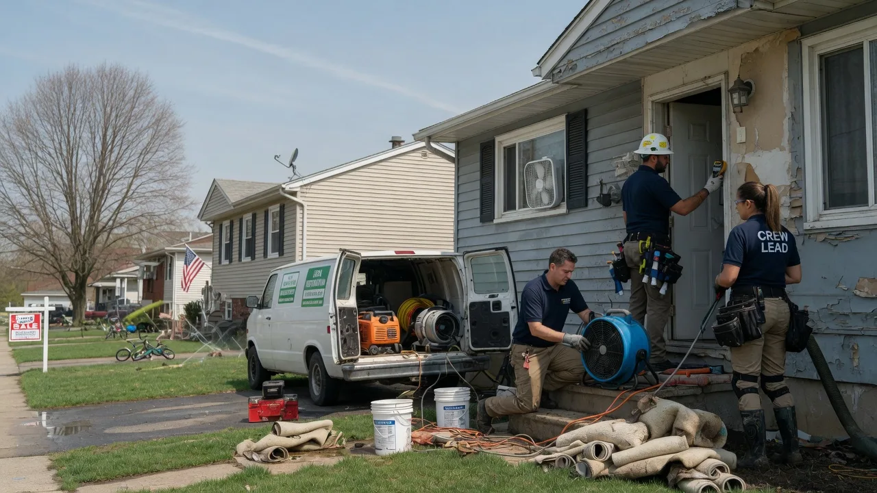Flood Cleanup in Lawrenceville, VA near me
