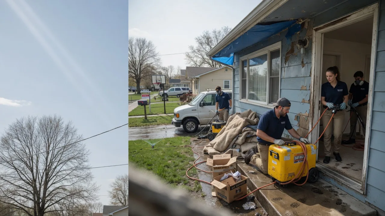 Basement Flood Cleanup in Lawrenceville, VA near me
